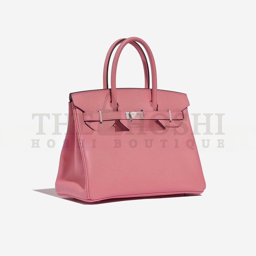 H**me5 BIRKIN 30 ESPOM LIPSTICK POWDER SILVER BUCKLE BAG H028369CC36 (30*23*15cm) Master Quality